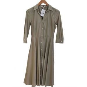 NEW CAMICETTASNOB women's jackie o dress in khaki